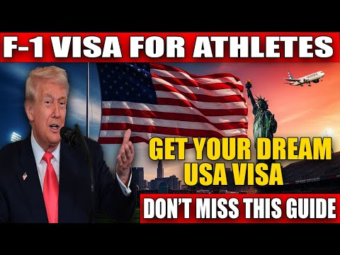 📣🔥✈️ F‑1 Visa Guide for International Student Athletes — Study & Compete in the USA!