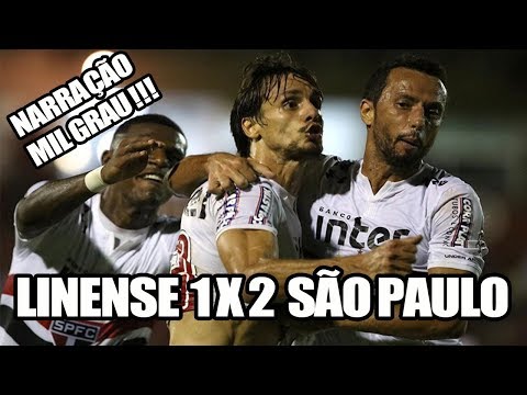 LINENSE 1 X 2 SÃO PAULO - NARRAÇÃO MIL GRAU