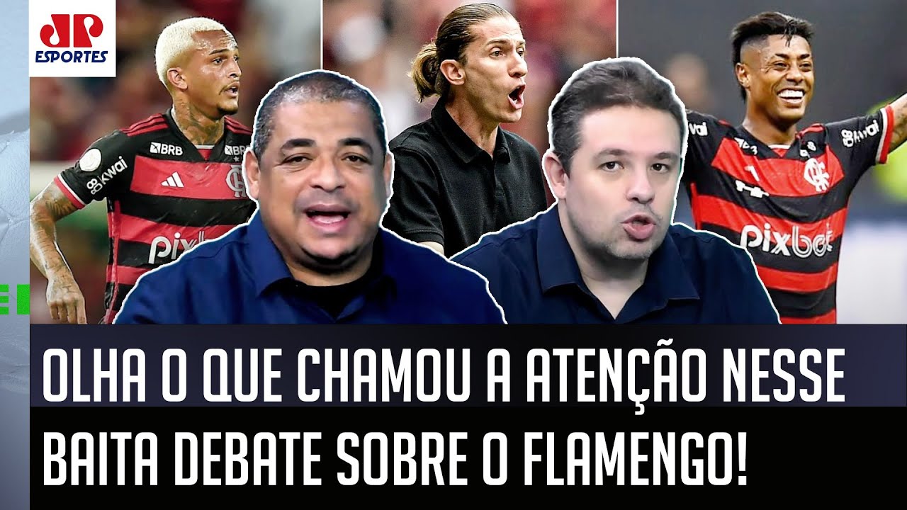 "VOCÊS REPARARAM NISSO??? Gente, o Flamengo SIMPLESMENTE tem..." OLHA esse BAITA DEBATE!