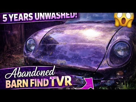 Thumbnail for Abandoned Rare TVR Barn Find – First Detail After Sitting 5+ Years! Satisfying by TVR