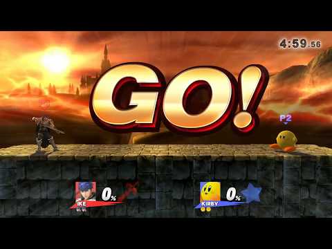 IKE VS KIRBY ( GHOSTY VS NickDaniel )