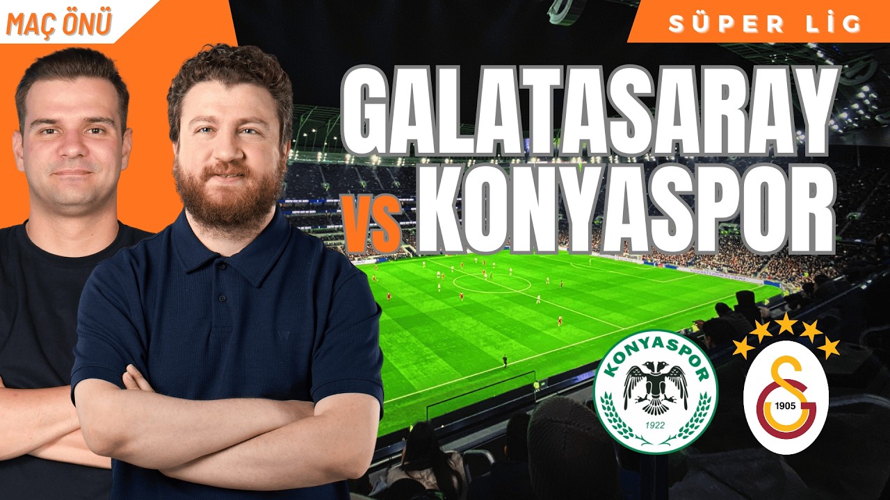 Galatasaray vs Konyaspor | Osimhen'siz Lige Dönüş... Rotasyon Olur Mu?  | Maç Önü