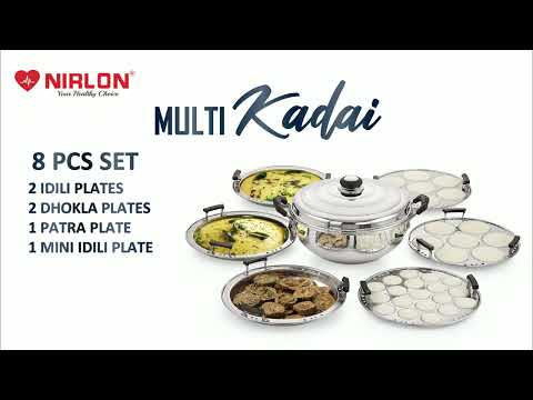 Dosa Tawa And Kadhai Wok Nonstick Set