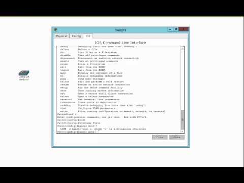 Tutorial 01 - Basic Cisco Switch Configuration