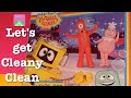 Book Read Along Yo Gabba Gabba Let S Get Cleany Clean Brobee Muno Foofa Plex Daisy Toy House