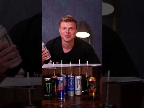 Taste Test (ep. 3): RedBull vs Monster #shorts