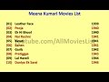 Meena Kumari Movies List