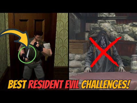 Top 10 BEST Resident Evil Challenges For Veterans!