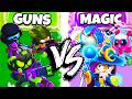Guns VS Magic In BTD 6