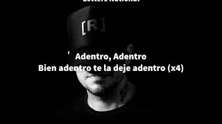 Calle 13 - Adentro (LETRA)