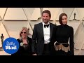 Bradley Cooper joined by mother and Irina Shayk at 2019 Oscars