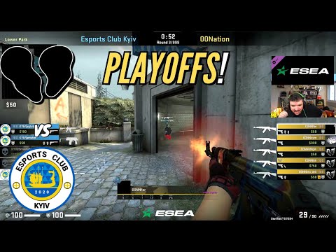 00NATION vs ESPORT CLUB KYIV  MD1 ESEA CASH CUP - CSGO HIGHLIGHTS | GAULES feat FALLEN