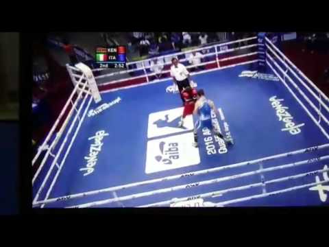 Boxing D'Andrea Ita VS. Njangiru Ken 56 kg 05/07/2016 Vargas Venezuela