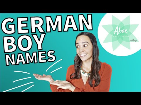 German boy names: The most popular German names for baby boys | German boy names pronunciation