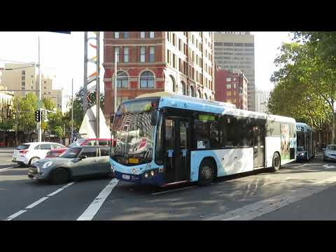 Some buses in Sydney. John Coyle video.