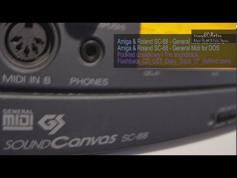 EN nowy80Retro #99 Amiga & Roland SoundCanvas SC-88, General Midi for PC-DOS