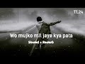 Wo Mujko Mil Jaye Kya Pata Best #Slowed Reverb# Love Lofi Song 🎶