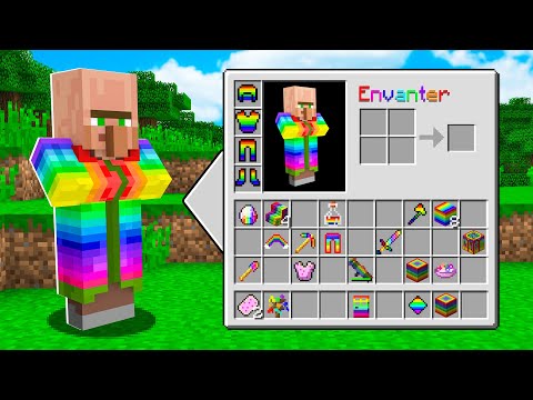 ISMETRG VS RENKLİ KÖYLÜ 🌈 - Minecraft