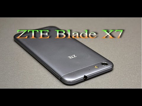 Обзор ZTE Blade X7 (silver)