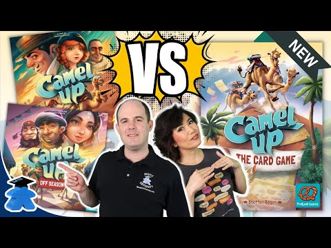 Camel Up the Card Game?☝️ - What's new and different from the other Camel Up games?