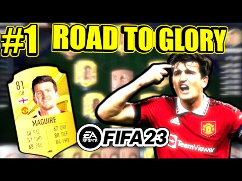 MAGUIRE MADNESS ROAD TO GLORY! #1 - FIFA 23 Ultimate Team