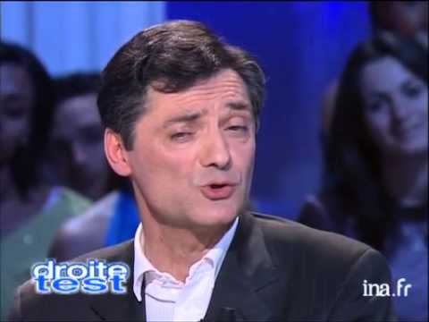 Patrick Devedjian responds to Thierry Ardisson's "Right Test" | INA Archive