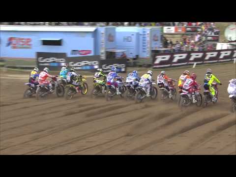 Crash MX2 race 2 MXGP of Lombardia 2015