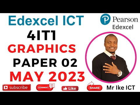 Edexcel ICT Graphics Paper 2 May 2023 4IT1