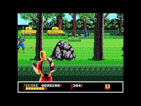 Dynamite Duke Megadrive