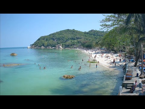 🔴 Crystal Bay Beach Resort | Lamai | Koh Samui | Thailand | Live Beach Webcam | 2160p 4K