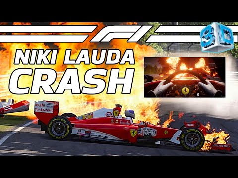 3D Reconstruction of Niki Lauda's F1 Crash (Nürburgring 1976)