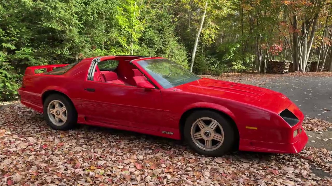 **SOLD by CCC AUCTION** Sub-26K km 1992 Chevrolet Camaro Z28 25th Anniversary