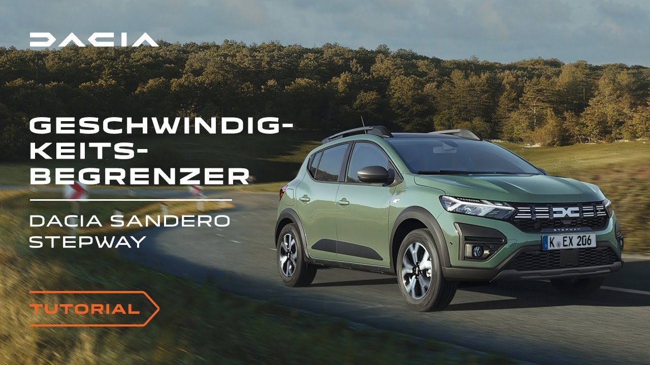 Sandero und Sandero Stepway – Geschwindigkeitsbegrenzer