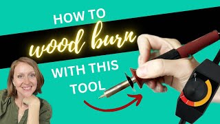 Pyrography for Beginners [5 STEPS] How to Wood Burn With a Walnut Hollow Versa Tool 🔥