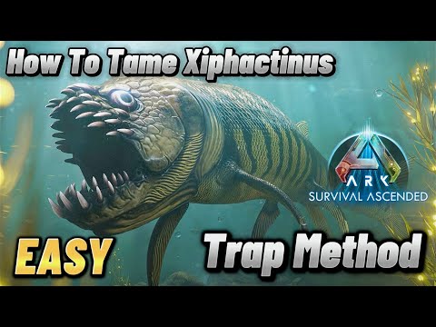 How To Tame NEW Xiphactinus Ark Survival Ascended