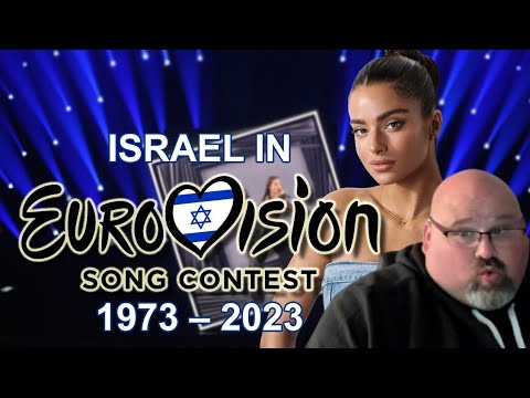 AMERICAN REACTS TO Israel in Eurovision Song Contest (1973-2023)..
