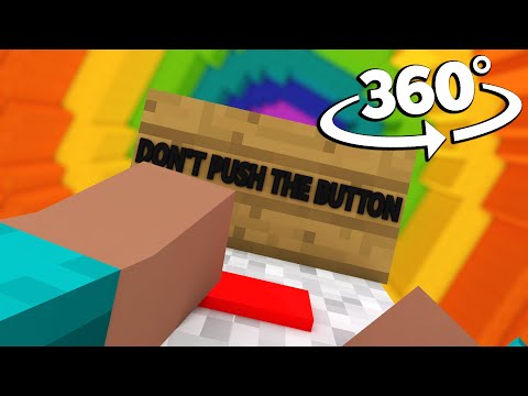 VR Planet - Minecraft - DON'T PUSH THE BUTTON - 360° Video (Minecraft VR)