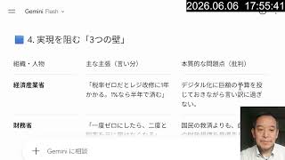 【2027年4月、消費税1%へ】飲食料品から始める「針の一穴」減税戦略！