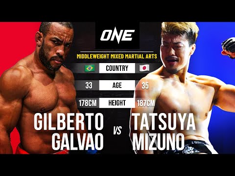 Gilberto Galvão vs Tatsuya Mizuno full fight
