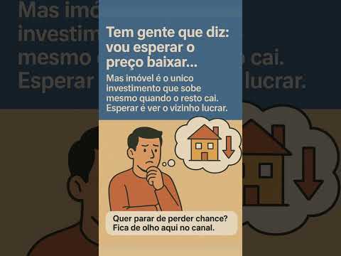 O mito do esperar baixar o preço! #Shorts #hidrolandia #goias #goiania #aparecidadegoiania #investir