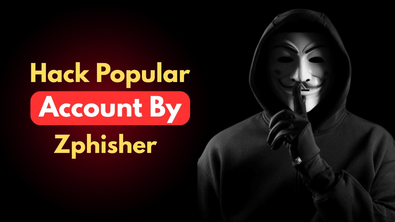 How Hackers Hack any popular Account using Zphisher in Kali Linux