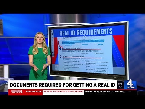 Documents you need to get Real ID