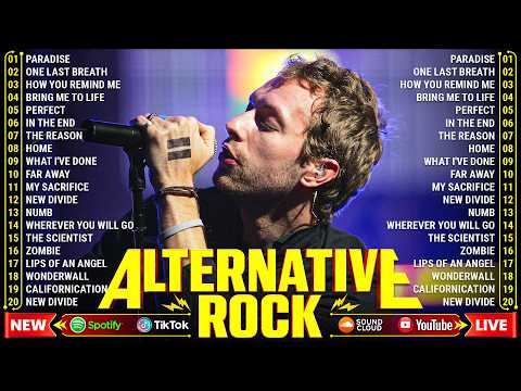 Coldplay, Creed, Linkin Park, 3 Doors Down, The Calling, Hinder - Best Alternative Rock Complication