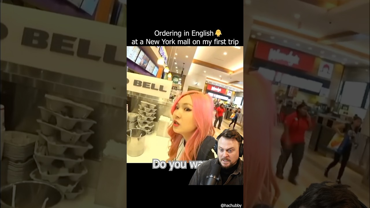 English teacher helps Korean tourist order food in English #englishteacher #hachubby #esl