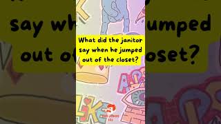 The best punchline comes from the janitor&#39;s closet 😂🧹 #CustodianJokes #OfficeHumor
