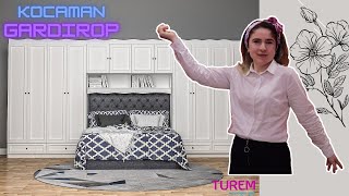 Kocaman Bir Gardırop!! (Özel Ölçü 12 Kapaklı Gardırop Tanıtımı)