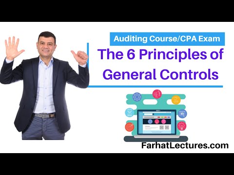 General Controls for Information Technology Audi:.  6 Principles