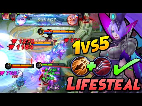 90% MIYA USERS LOVE THIS BUILD!! (Haas's Claws + Inspire = Insane Lifesteal) Auto Savage!