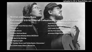 Norman Blake- Cattle in the Cane/Harvey&#39;s Reel (2/3/78)