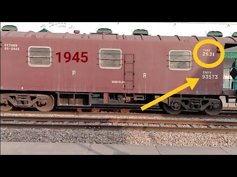 Old train of 1945 Second World War